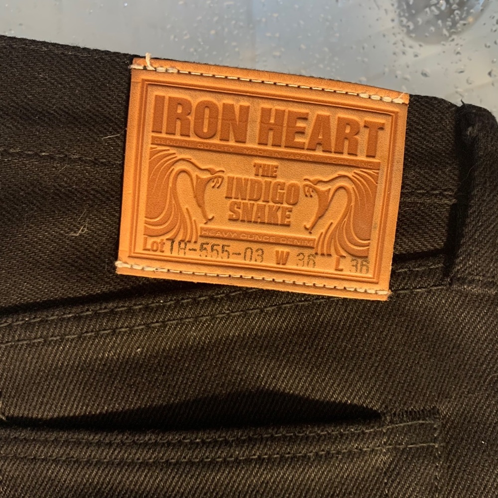 Iron heart 21oz selvedge denim